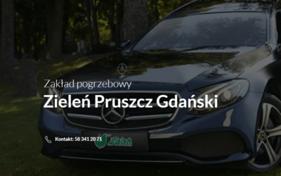 Zieleń – Zakład Pogrzebowy Pruszcz Gdański